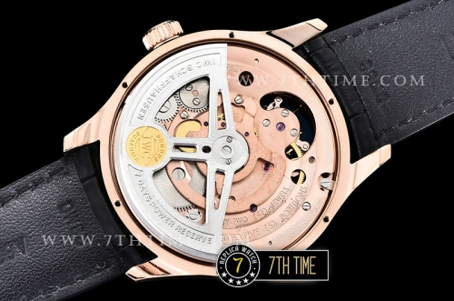 IWC Portuguese Tourbillon IW5046 Grey Dial with Rose Gold Numerals 18K Rose Gold Thick Plated Case