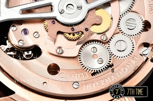 IWC Portuguese Tourbillon IW5046 Grey Dial with Rose Gold Numerals 18K Rose Gold Thick Plated Case