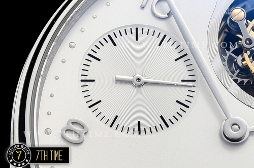 IWC Portuguese Tourbillon IW5046 White Dial with Steel Numerals & Hands Solid Stainless Steel 316L
