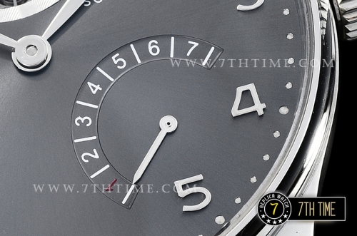 IWC Portuguese Tourbillon IW5046 Grey Dial with Steel Numerals & Hands Solid Stainless Steel 316L