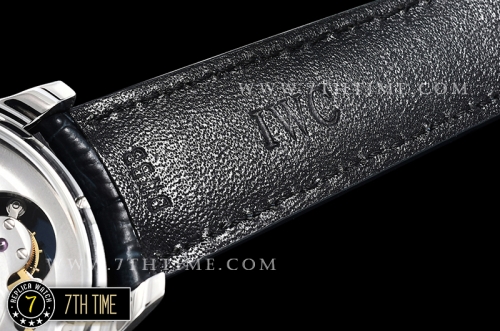 IWC Portuguese Tourbillon IW5046 White Dial with Blue Numerals & Hands Solid Stainless Steel 316L