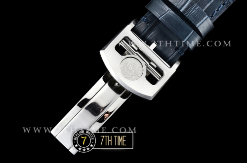 IWC Portuguese Tourbillon IW5046 White Dial with Blue Numerals & Hands Solid Stainless Steel 316L