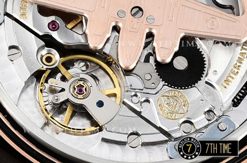 Big Pilot Annual Calendar "Le Petit Prince" Brown Dial with Numeral markers 18K Rose Gold Thick Plated Case
