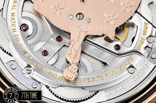 Big Pilot Annual Calendar "Le Petit Prince" Blue Dial with Numeral markers 18K Rose Gold Thick Plated Case