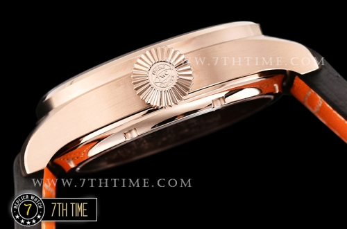 Big Pilot Annual Calendar "Le Petit Prince" Blue Dial with Numeral markers 18K Rose Gold Thick Plated Case