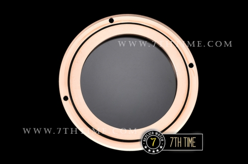 Jaeger Lecoultre Grande Ultra Thin 1548420 Black Dial with Stick & Numeral Markers 18K Rose Gold Thick Plated Case