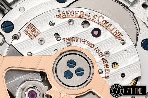 Jaeger Lecoultre Grande Ultra Thin 1548420 Black Dial with Stick & Numeral Markers 18K Rose Gold Thick Plated Case