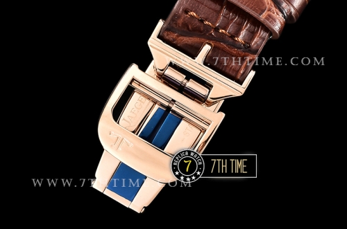 Jaeger Lecoultre Grande Ultra Thin 1548420 White Dial with Stick & Numeral Markers 18K Rose Gold Thick Plated Case