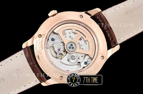 Jaeger Lecoultre Grande Ultra Thin 1548420 White Dial with Stick & Numeral Markers 18K Rose Gold Thick Plated Case