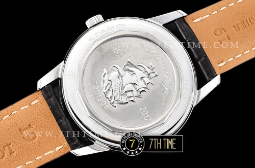 Longines Flagship Heritage 60th White Dial with Rose Gold Numerals & Stick Markers