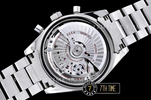 Omega SpeedMaster '57 White Dial with Rose Gold Stick Markers Solid Stainless Steel 316L Bracelet