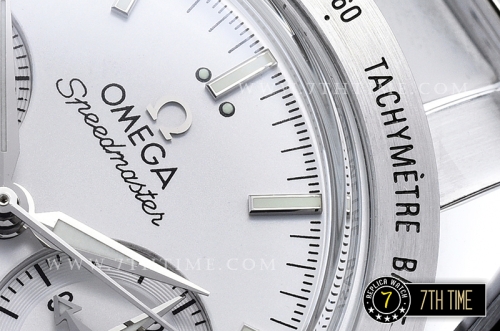 Omega SpeedMaster '57 White Dial with SS Stick Markers Solid Stainless Steel 316L Bracelet