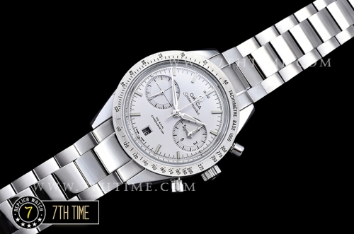 Omega SpeedMaster '57 White Dial with SS Stick Markers Solid Stainless Steel 316L Bracelet
