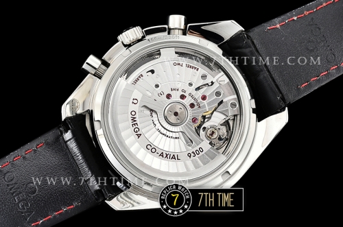 Omega SpeedMaster MoonWatch Chronograph Black Ceramic Bezel Black Dial, Black Subdial with Stick Markers & Red Speedmaster