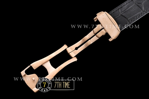 SpeedMaster 57 Co-Axial Two Tone 18K Rose Gold Thick Plated Black Dial, Black Subdial with Rose Gold Stick Markers