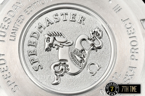 SpeedMaster Alaska Project III Black Metallic Tachymeter Bezel with Numerals Black Dial with White Subdials Solid Stainless Steel 316L Bracelet