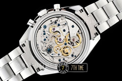 SpeedMaster Series Snoopy Limited Edition Black Tachymeter Bezel  White Dial with White Subdials and Snoopy Insignia Solid Stainless Steel 316L Bracelet