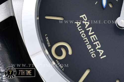 PAM312 1950 3 Days Auto SS/LE Black Dial Asia 23J