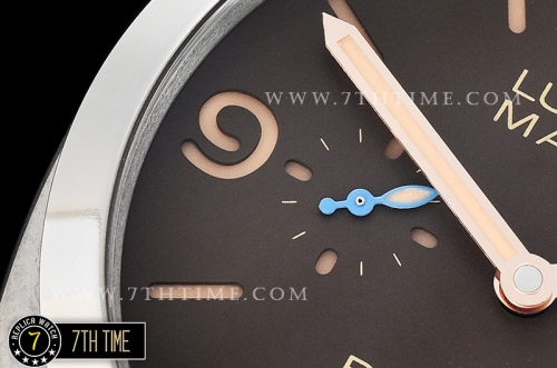 PAM1351 Luminor Marina 44mm TI/LE Sandwiched Brown Dial P9010