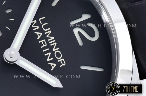 PAM312 Lum. 1950 3 Days SS/LE Black Dial Super Clone P9000