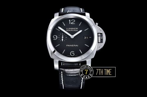 PAM312 Lum. 1950 3 Days SS/LE Black Dial Super Clone P9000