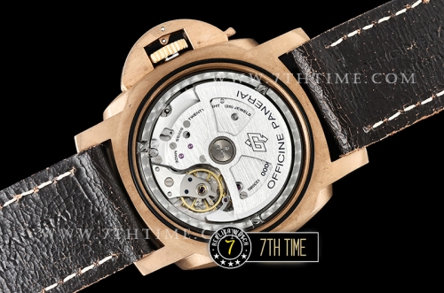 PAM382N Bronzo Submersible BR/LE Green Dial Mod9000