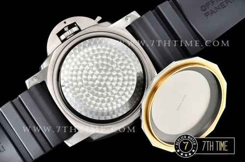 PAM389 Submersible AMagnetic TI/RU Black Dial Mod.P9000
