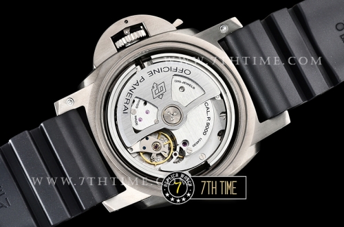 PAM389 Submersible AMagnetic TI/RU Black Dial Mod.P9000