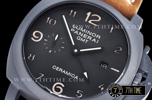 PAM441 Ceramica PVD/LE Black Dial Asia 23J