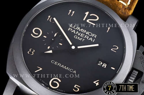 PAM441 Ceramica CER/LE Black Dial Super Clone P9001 Mod