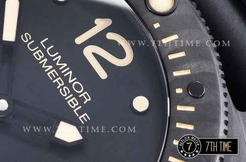 PAM616 CarboTech Submersible FC/RU Black Dial A7750 P9000