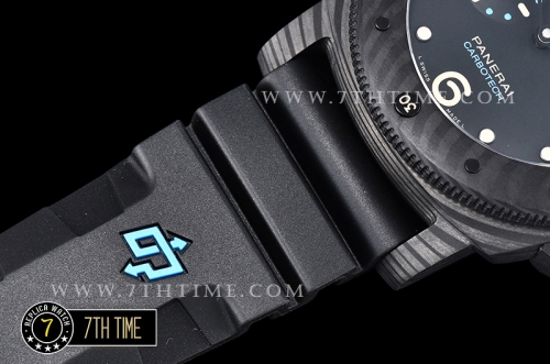 PAM616 CarboTech Submersible FC/RU Black Dial A7750 P9000