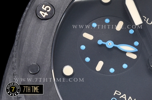 PAM616 CarboTech Submersible FC/RU Black Dial A7750 P9000