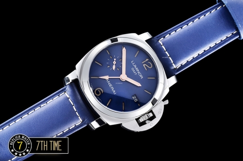 PAM688 Luminor 1950 3 Days GMT SS/LE Blue Dial P9001