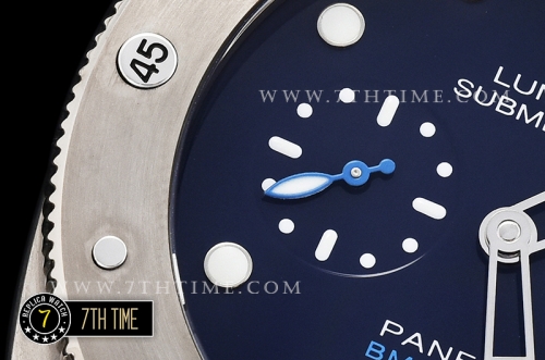PAM692 Luminor Submersible 1950 BMG Tech TI/RU Blue Dial P9000