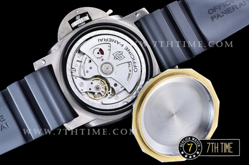 PAM719 Luminor Submersible 1950 GMT SS/RU Blue Dial Asia 23J