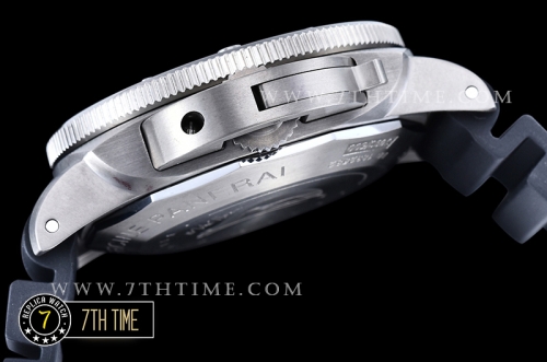 PAM719 Luminor Submersible 1950 GMT SS/RU Blue Dial Asia 23J