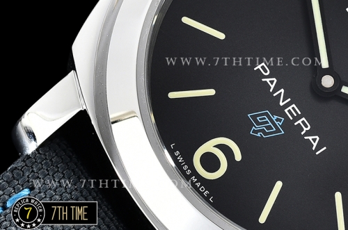 PAM774 Luminor Base Logo 44mm SS/LE Black Dial A6497