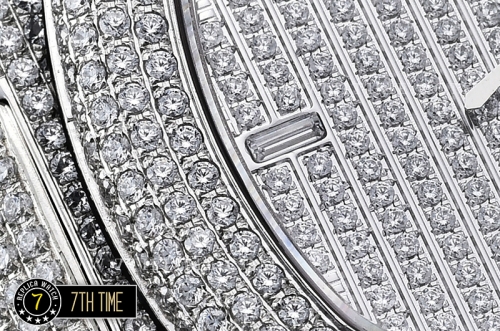 Nautilus Jumbo Ref.5711 Diamonds SS/SS Diamond Crested Dial MY9015 Mod