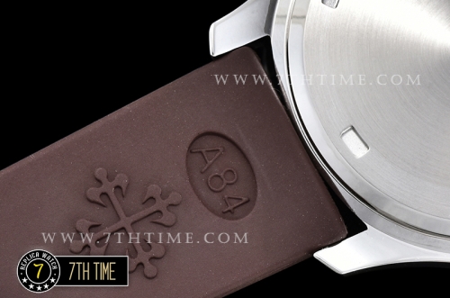 Aquanaut Ladies 5067A Diamonds Bezel SS/RU Brown Checkered Dial Swiss Quartz