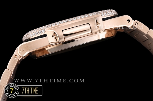 Nautilus Ref.5711 40mm RG/RG Full Diamonds Miyota 9015