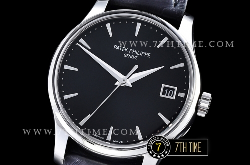 Calatrava Ref.5227 SS/LE Black Dial MY9015 Mod