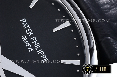 Calatrava Ref.5227 SS/LE Black Dial MY9015 Mod