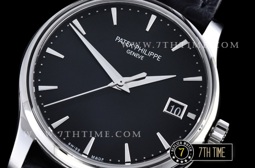 Calatrava Ref.5227 SS/LE Black Dial MY9015 Mod