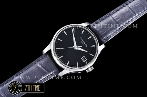 Calatrava Ref.5227 SS/LE Black Dial MY9015 Mod