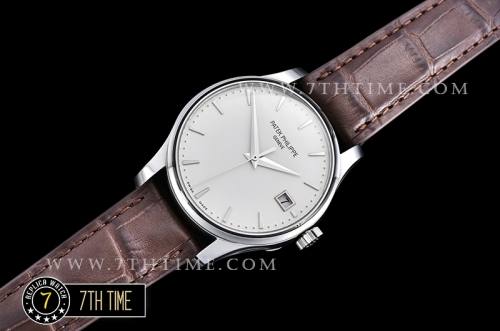 Calatrava Ref.5227 SS/LE White Dial MY9015 Mod