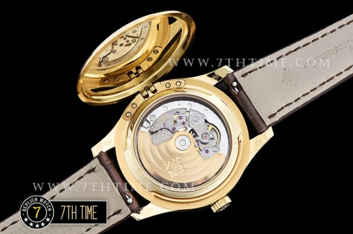 Calatrava Ref.5227 YG/LE Black Dial MY9015 Mod