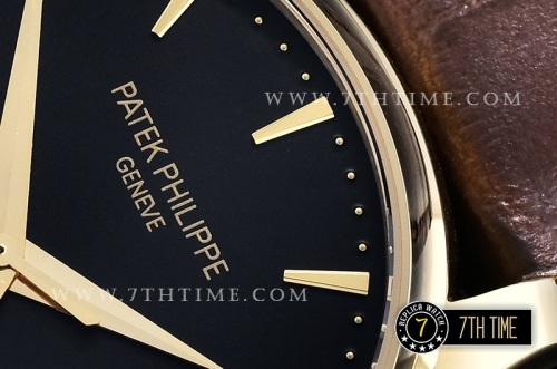 Calatrava Ref.5227 YG/LE Black Dial MY9015 Mod