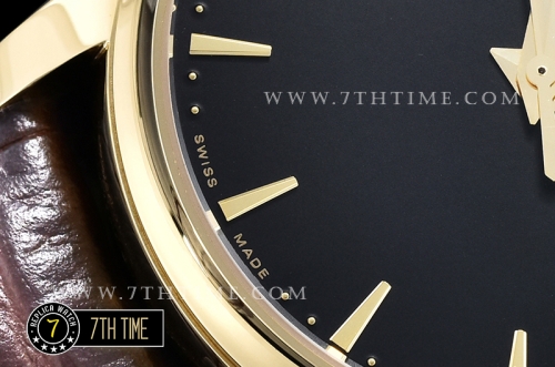 Calatrava Ref.5227 YG/LE Black Dial MY9015 Mod