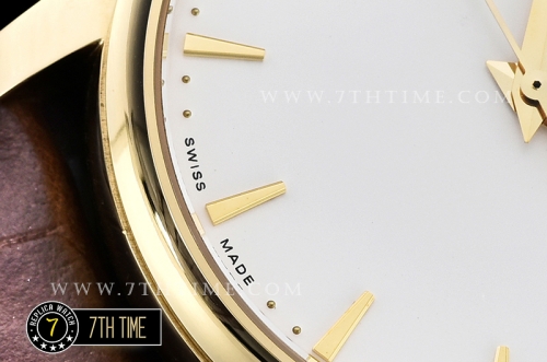 Calatrava Ref.5227 YG/LE White Dial MY9015 Mod